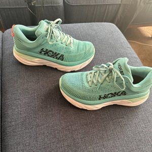 Women's Hoka Bondi 7, Teal size 7